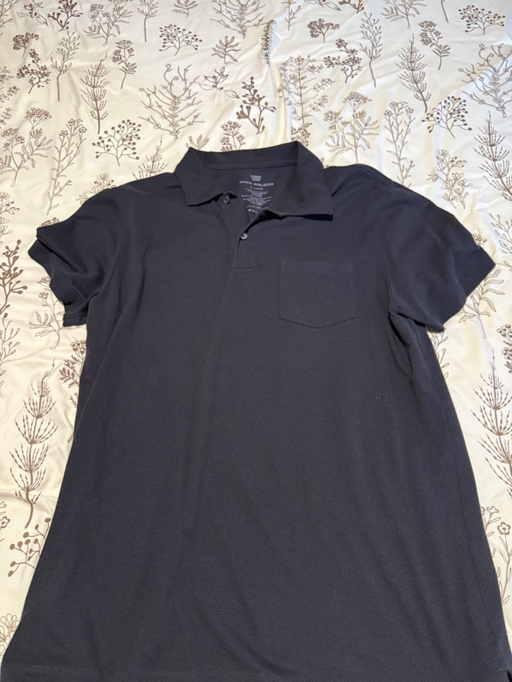 Mack Weldon Vesper Polo - Black - XL